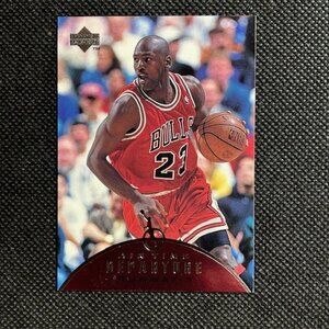 1997-98 Upper Deck Jordan Air Time Michael Jordan Chicago Bulls #AT3